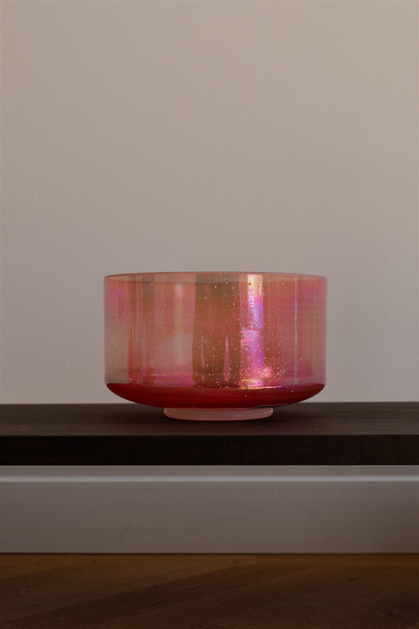 9" C#+20 Rose Quartz, Platinum