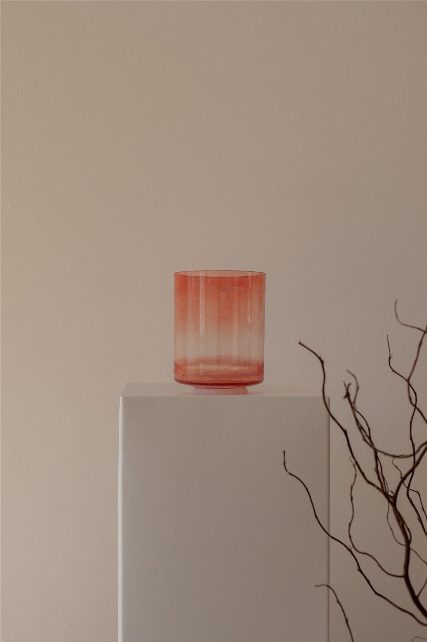 6" A-15 Rose Quartz