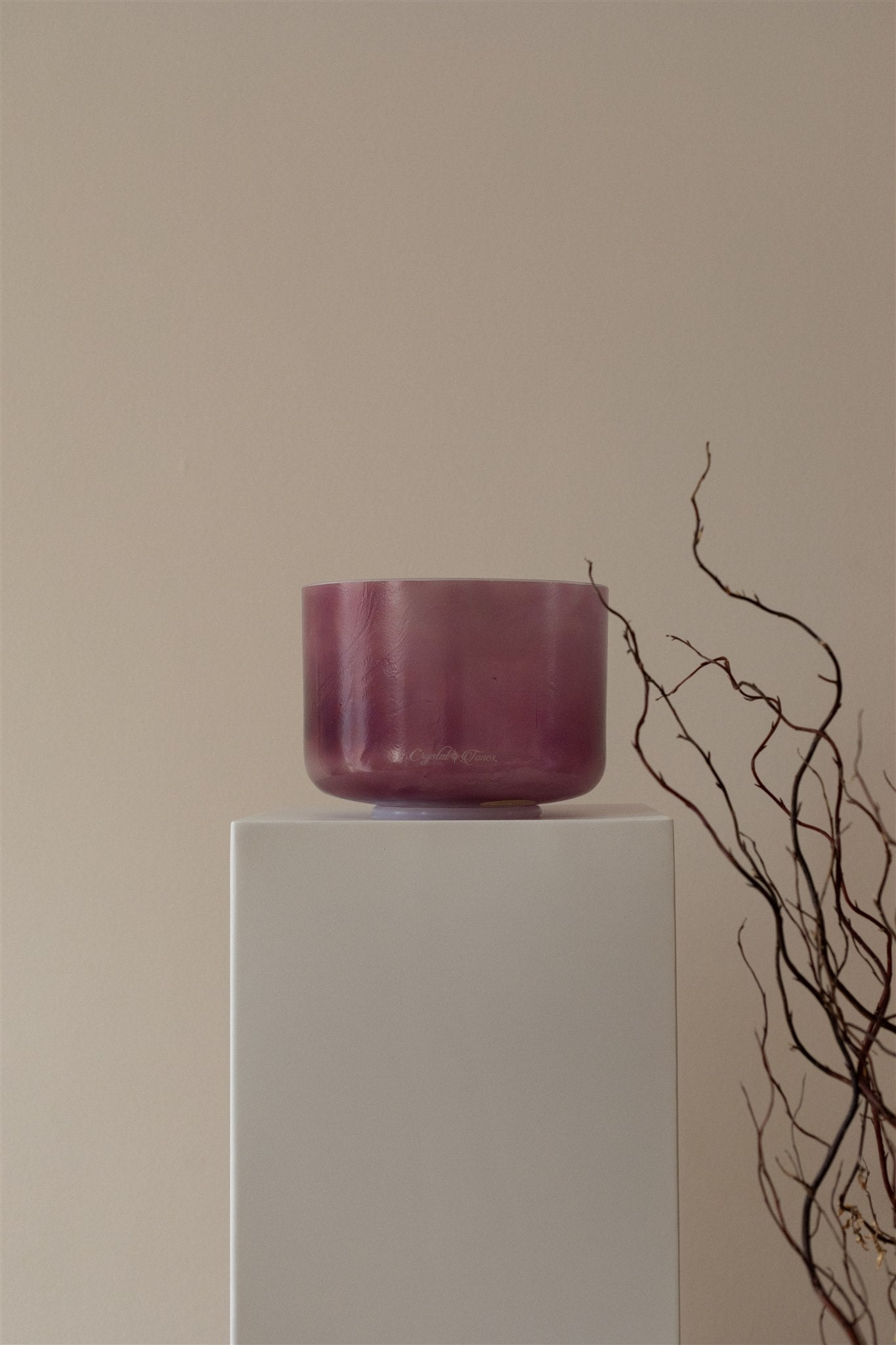9" B-10 Tesseract Salt, Lavender Aura Gold